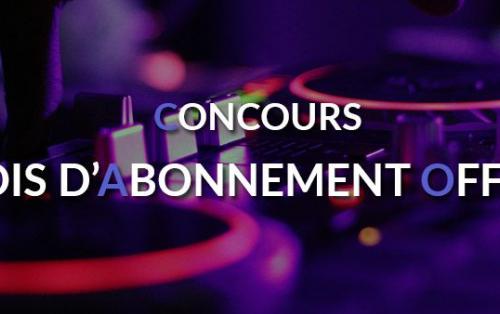 CONCOURS : 3 mois d'abonnement offerts