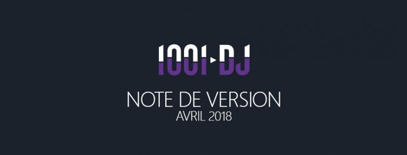 Avril 2018 - Nouvelles fonctionnalités