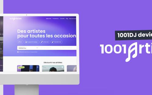 1001 DJ évolue et devient 1001 Artistes